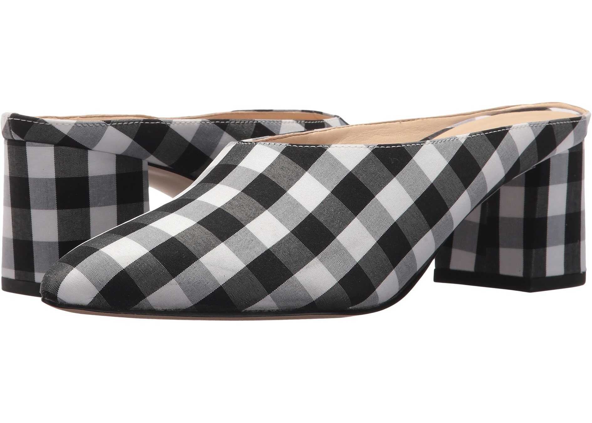 Sabot Nine West Helmer Black/White Fabric