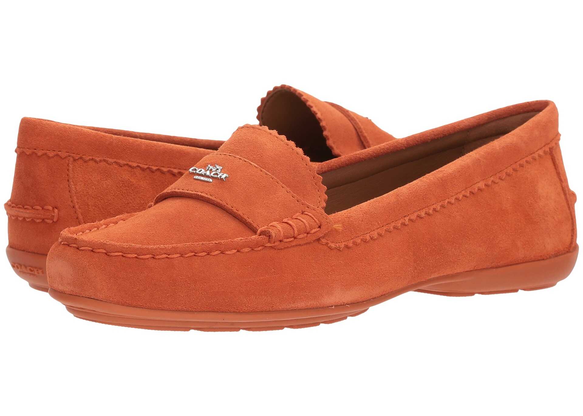 Mocasin COACH Odette Coral Suede