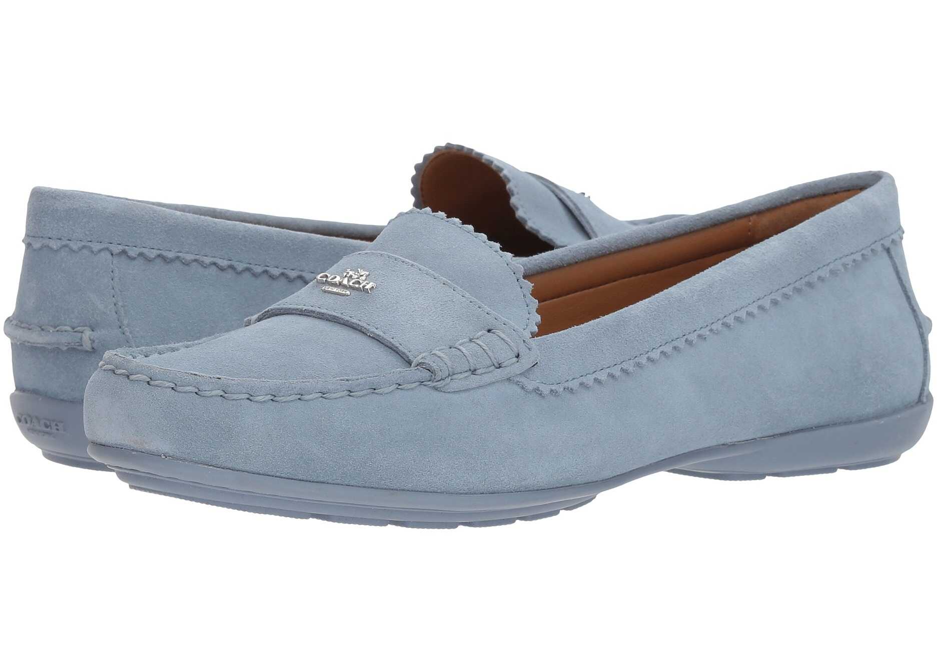Mocasin COACH Odette Cornflower Suede