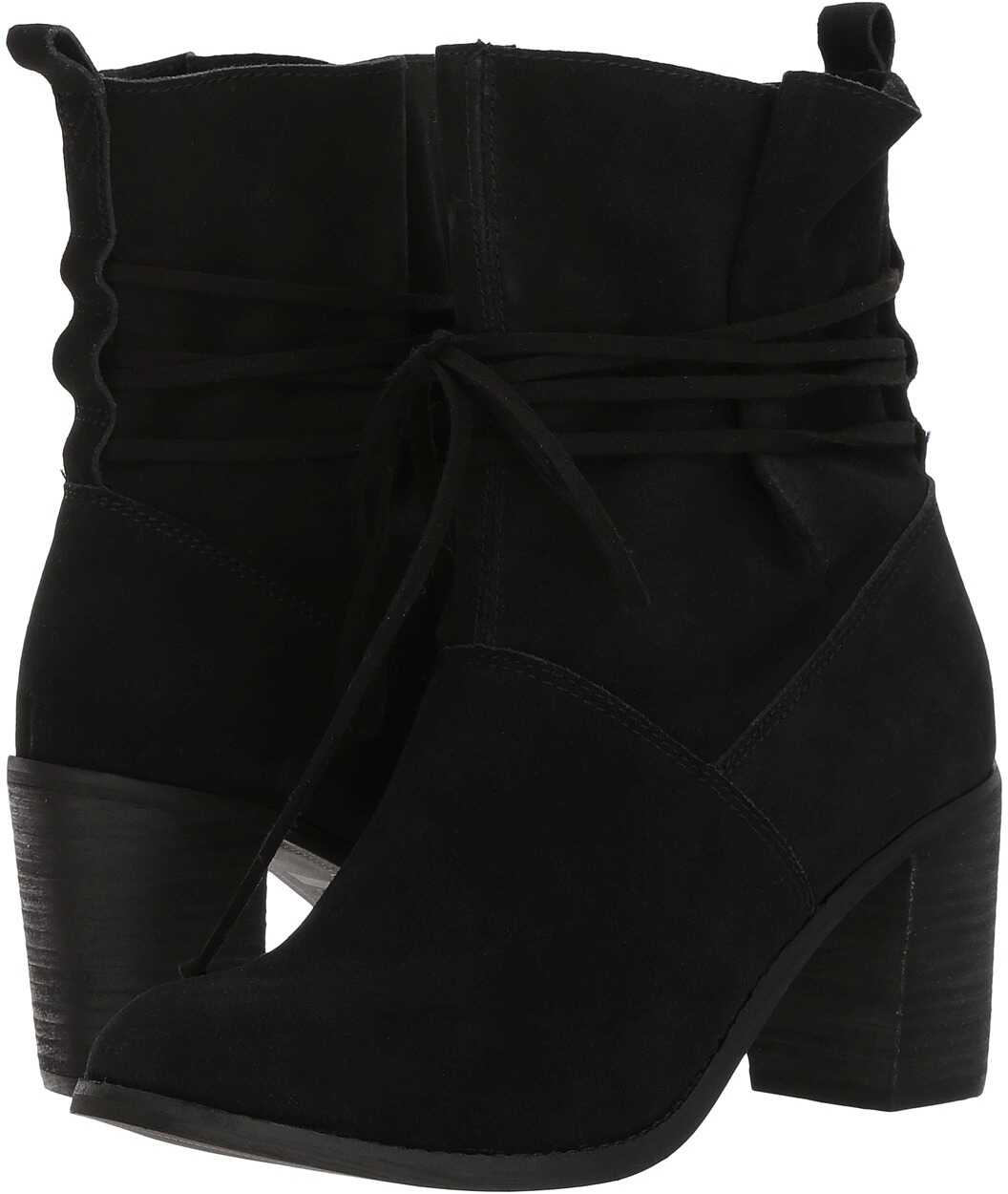 Gheata TOMS Mila Black Suede