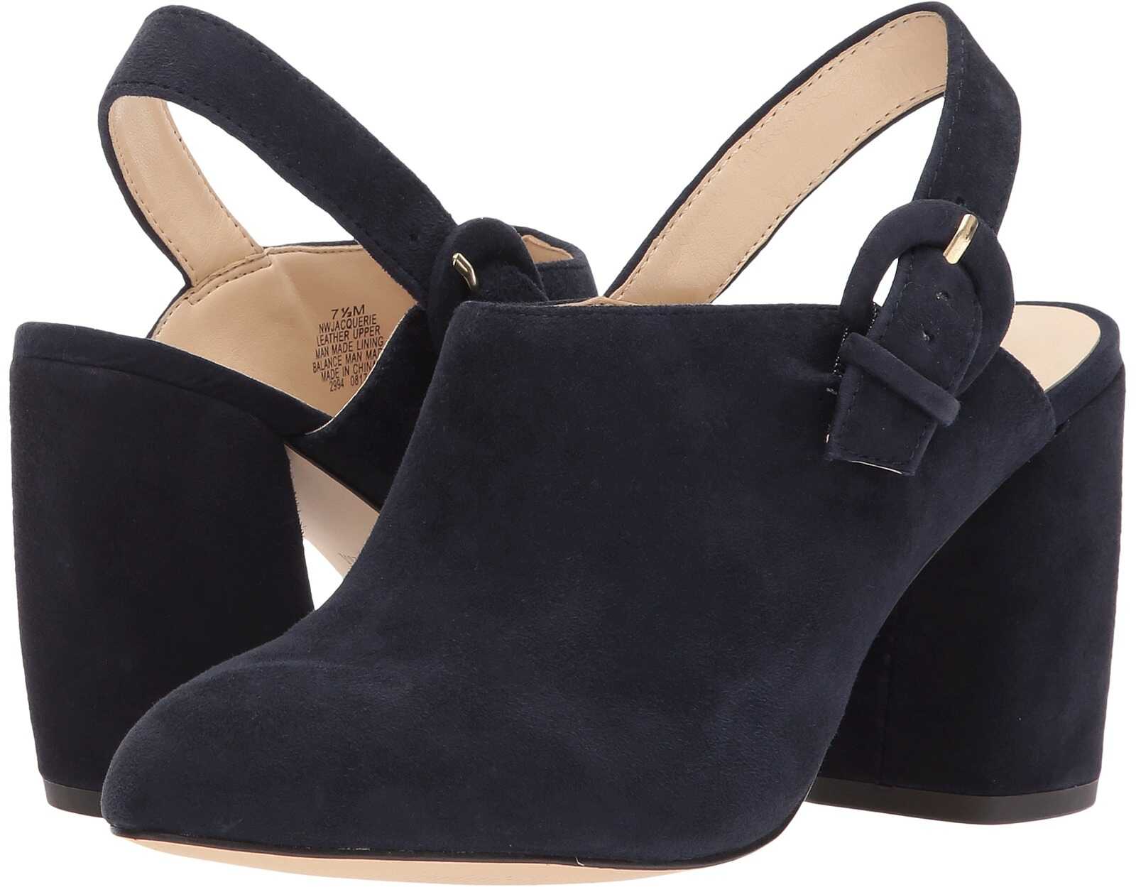 Pantof Nine West Jacquerie Navy Suede