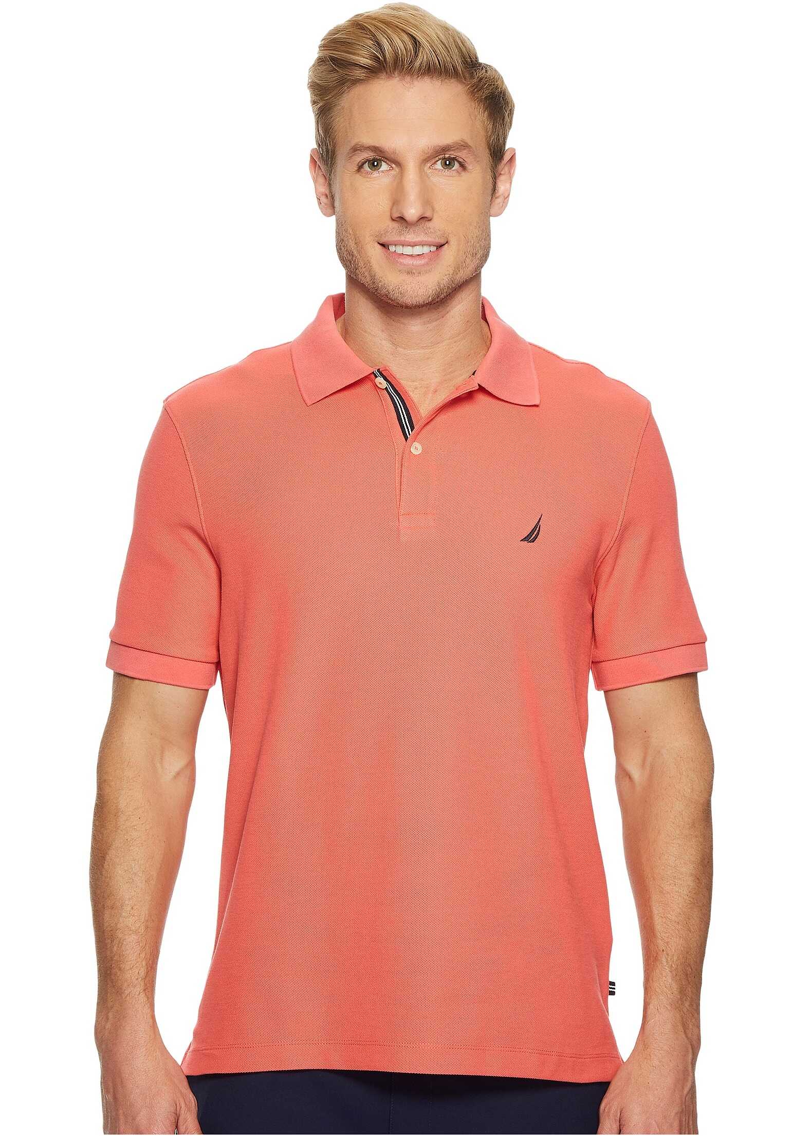 Tricou Nautica Short Sleeve Solid Deck Shirt Dreamy Coral