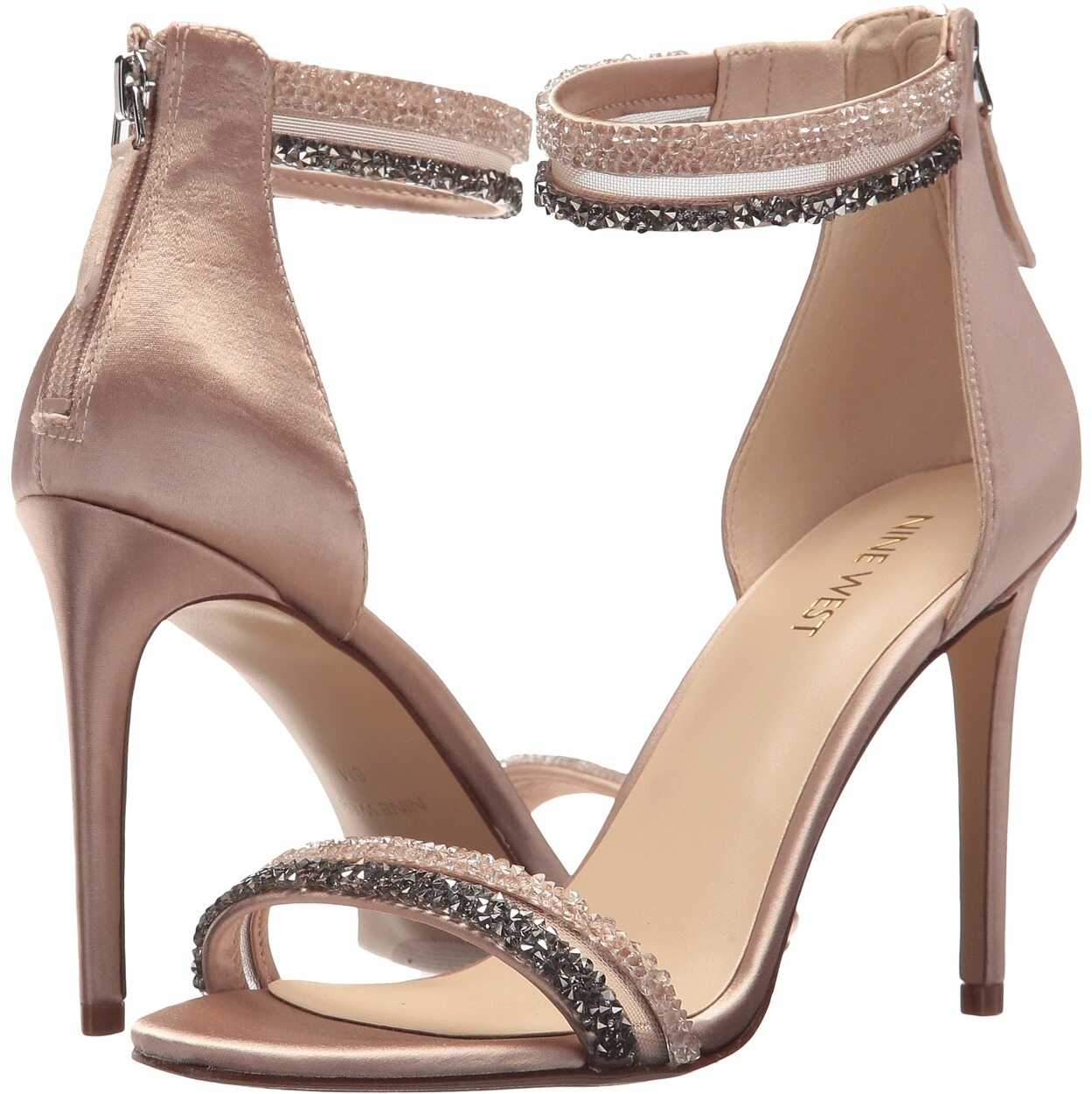 Sandala Nine West Juliander Natural Multi Satin