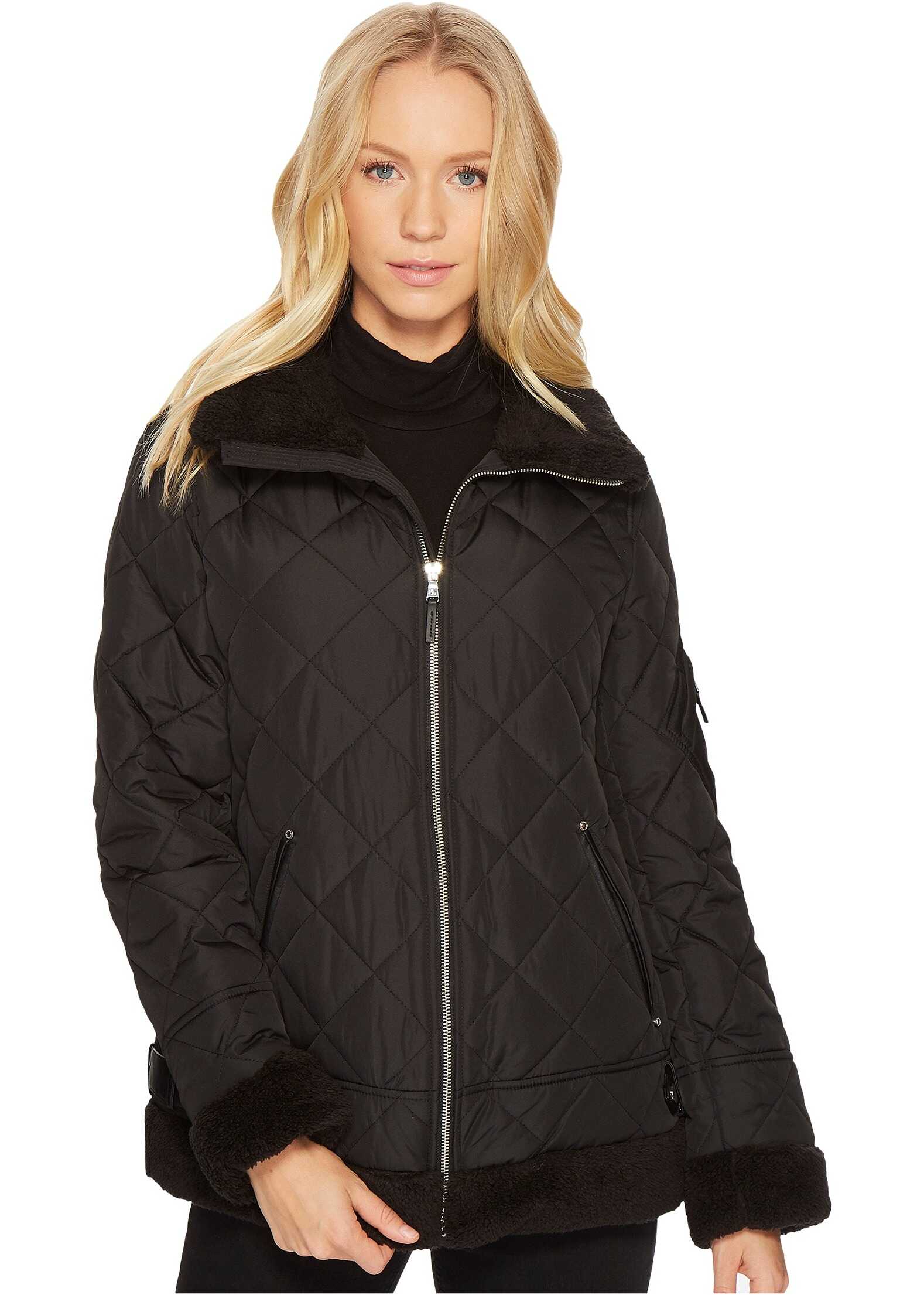 Geaca Ralph Lauren Berber Bomber Black