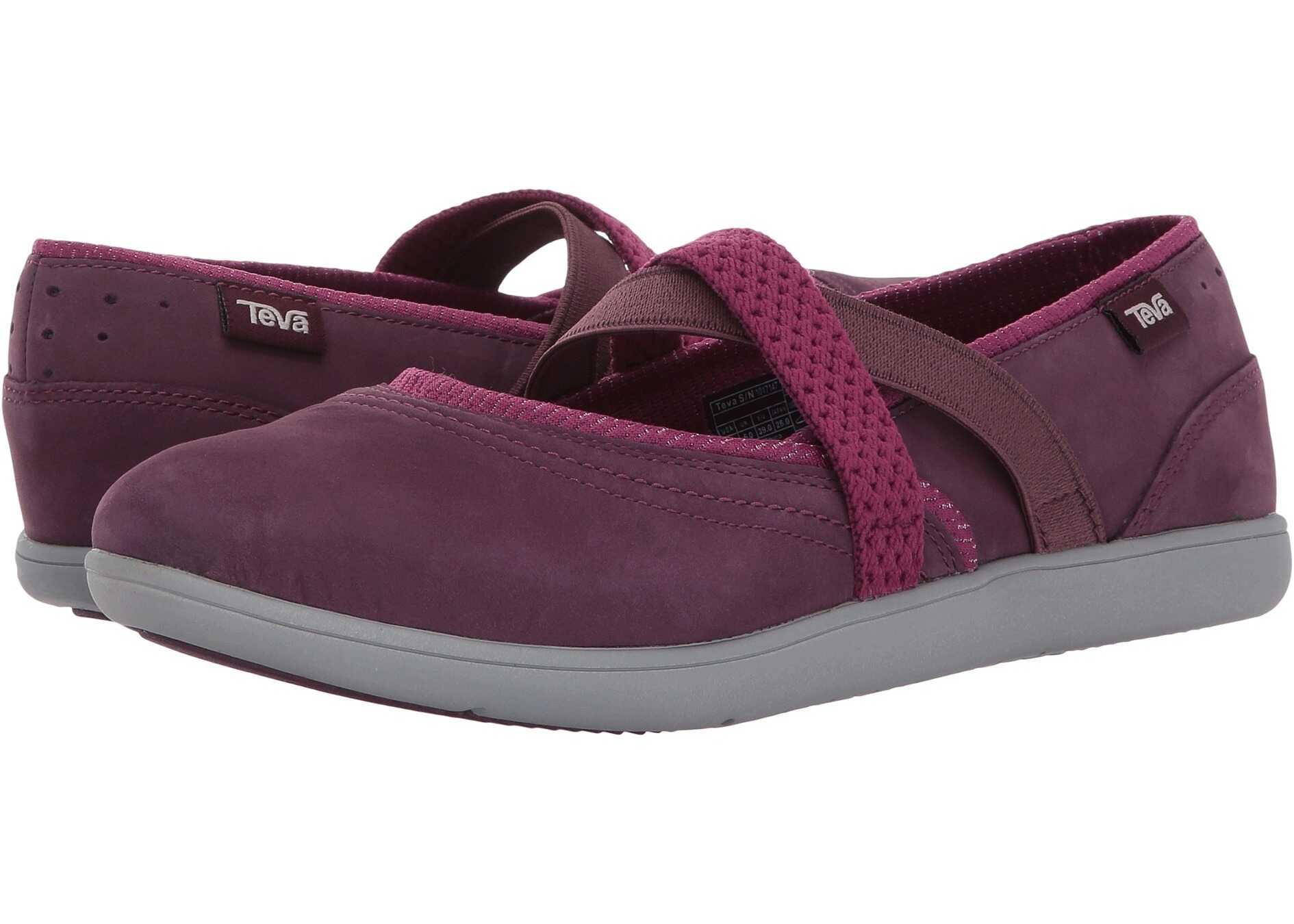 Balerin Teva Hydro-Life Slip-On Leather Fig