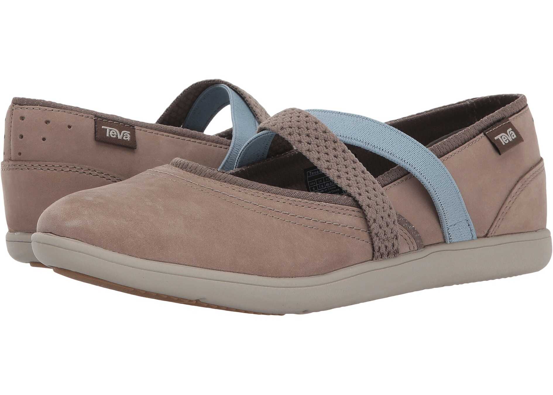 Balerin Teva Hydro-Life Slip-On Leather Walnut