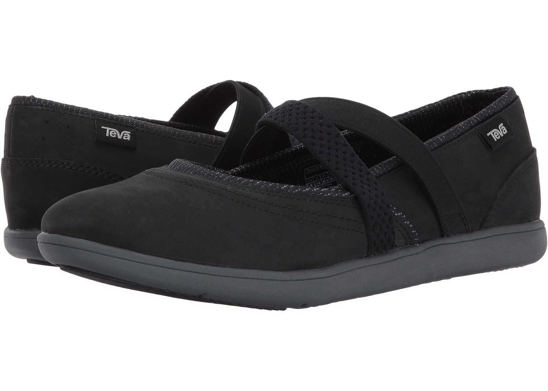 Balerin Teva Hydro-Life Slip-On Leather Black