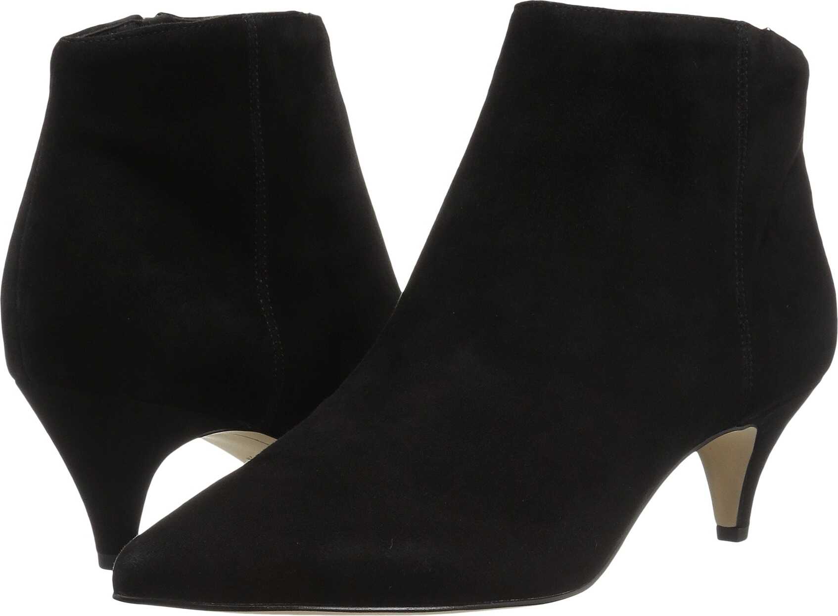 Sam Edelman Kinzey Black Suede Leather