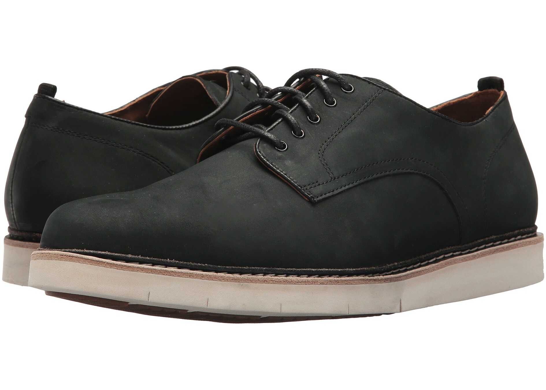 Pantof Cole Haan Tanner Plain Ox Black Nubuck/Ivory