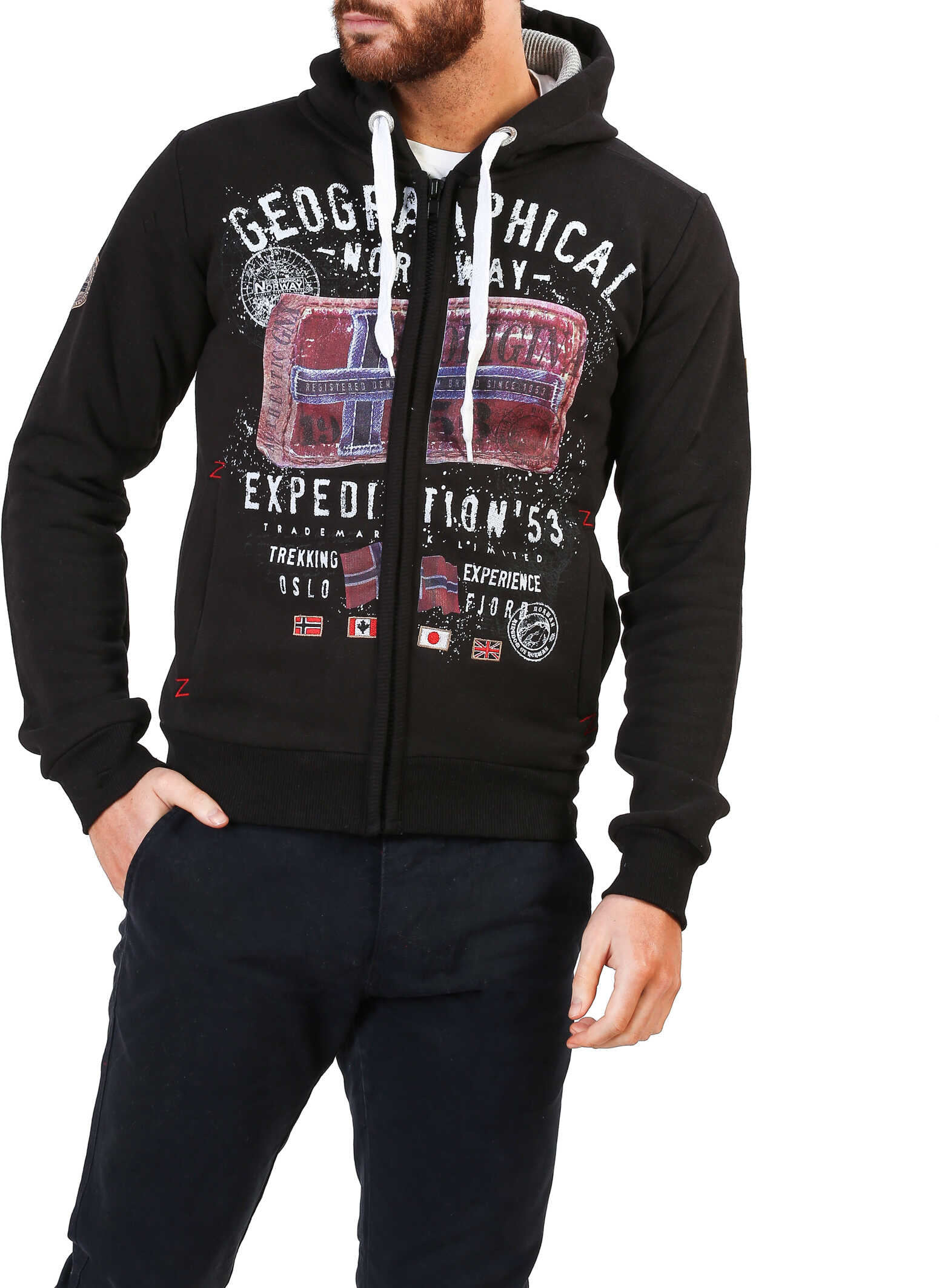 Bluza Geographical Norway Filliam_Man Black