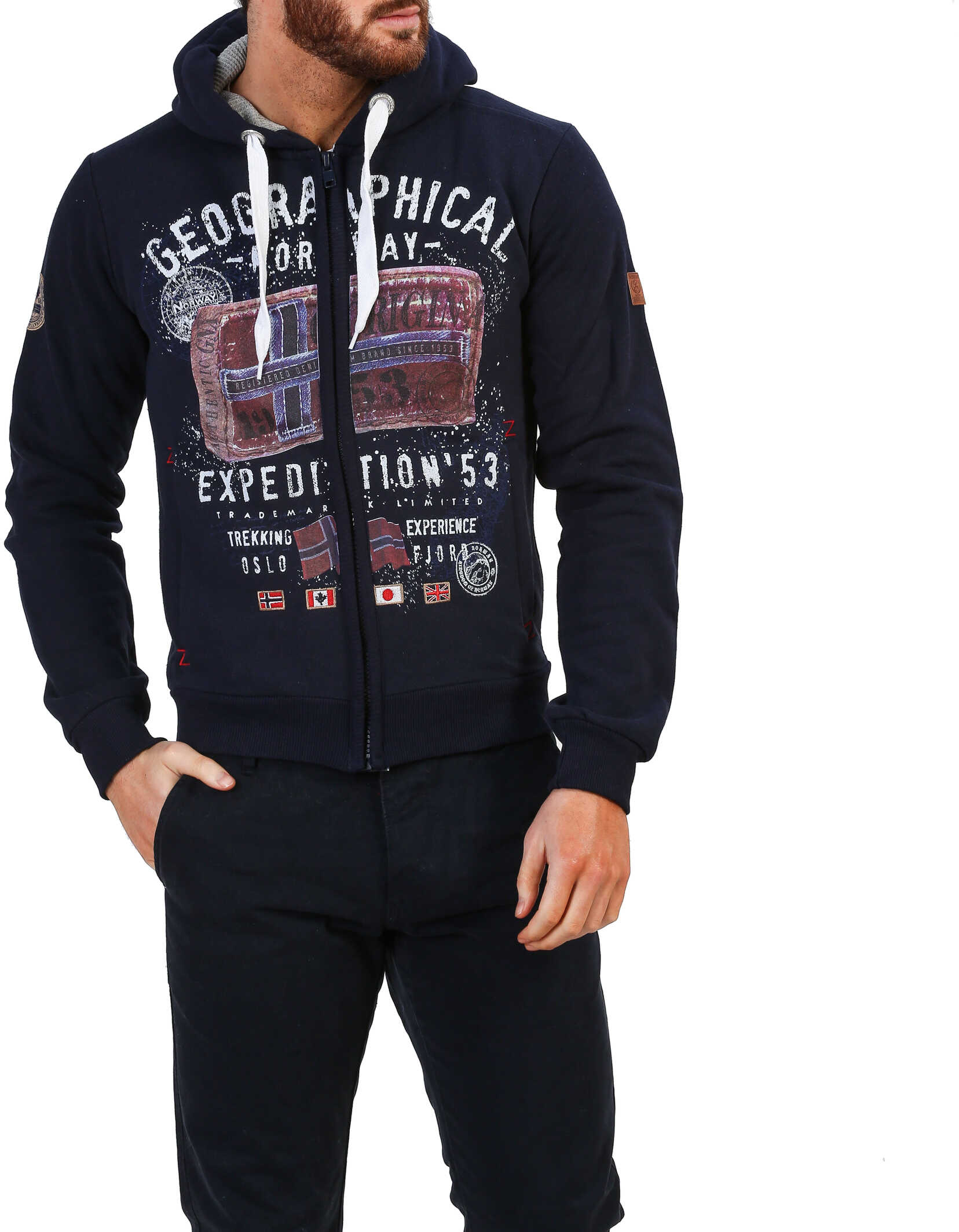 Bluza Geographical Norway Filliam_Man Blue