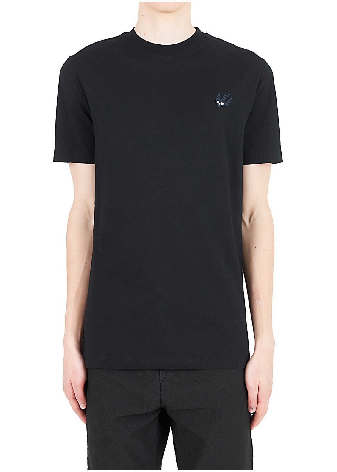 Tricou MCQ Alexander McQueen Jumper Swallow Black