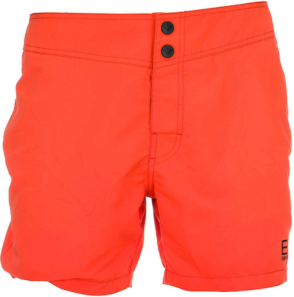 Sort EA7 Swimming Suit Orange
