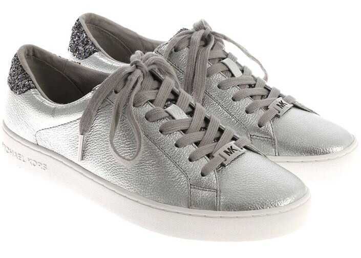 Tenis Michael Kors Irving Sneakers Silver