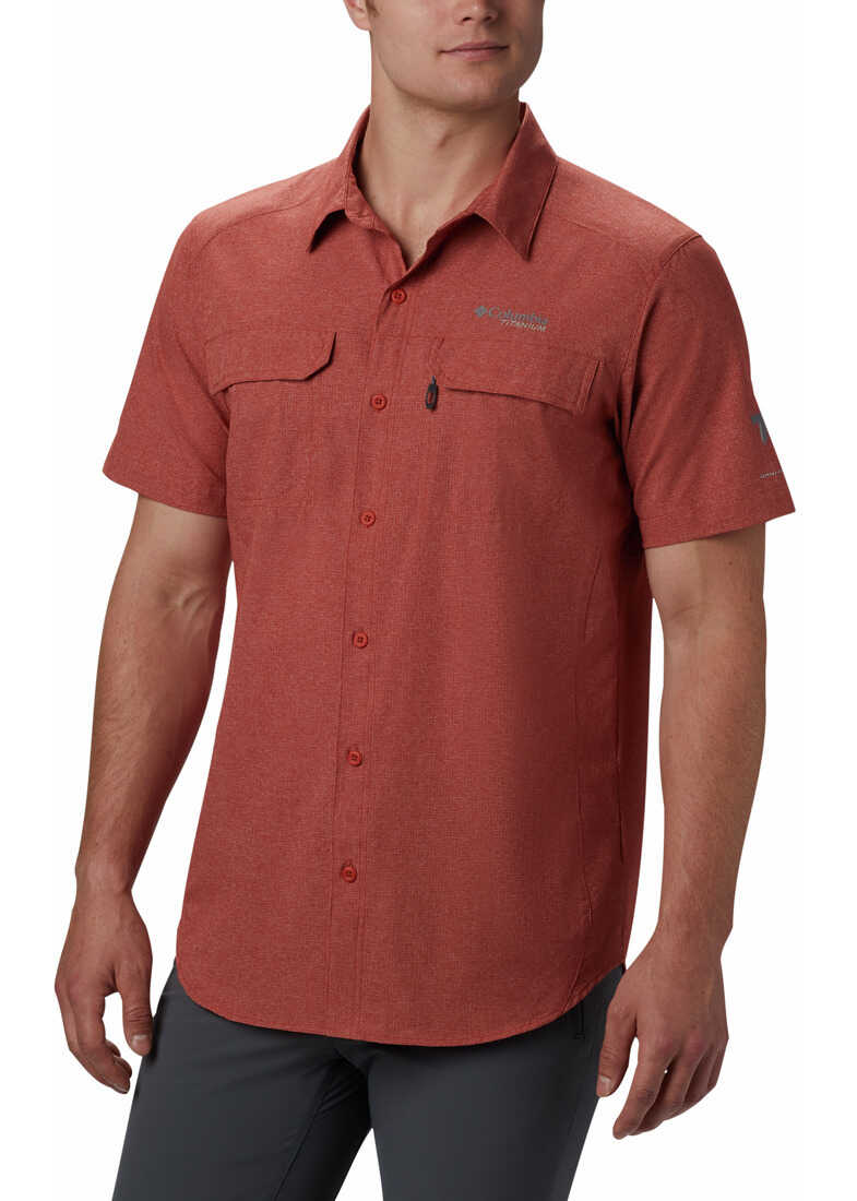 Columbia Irico S/S Shirt AO1578 Carnelian Red