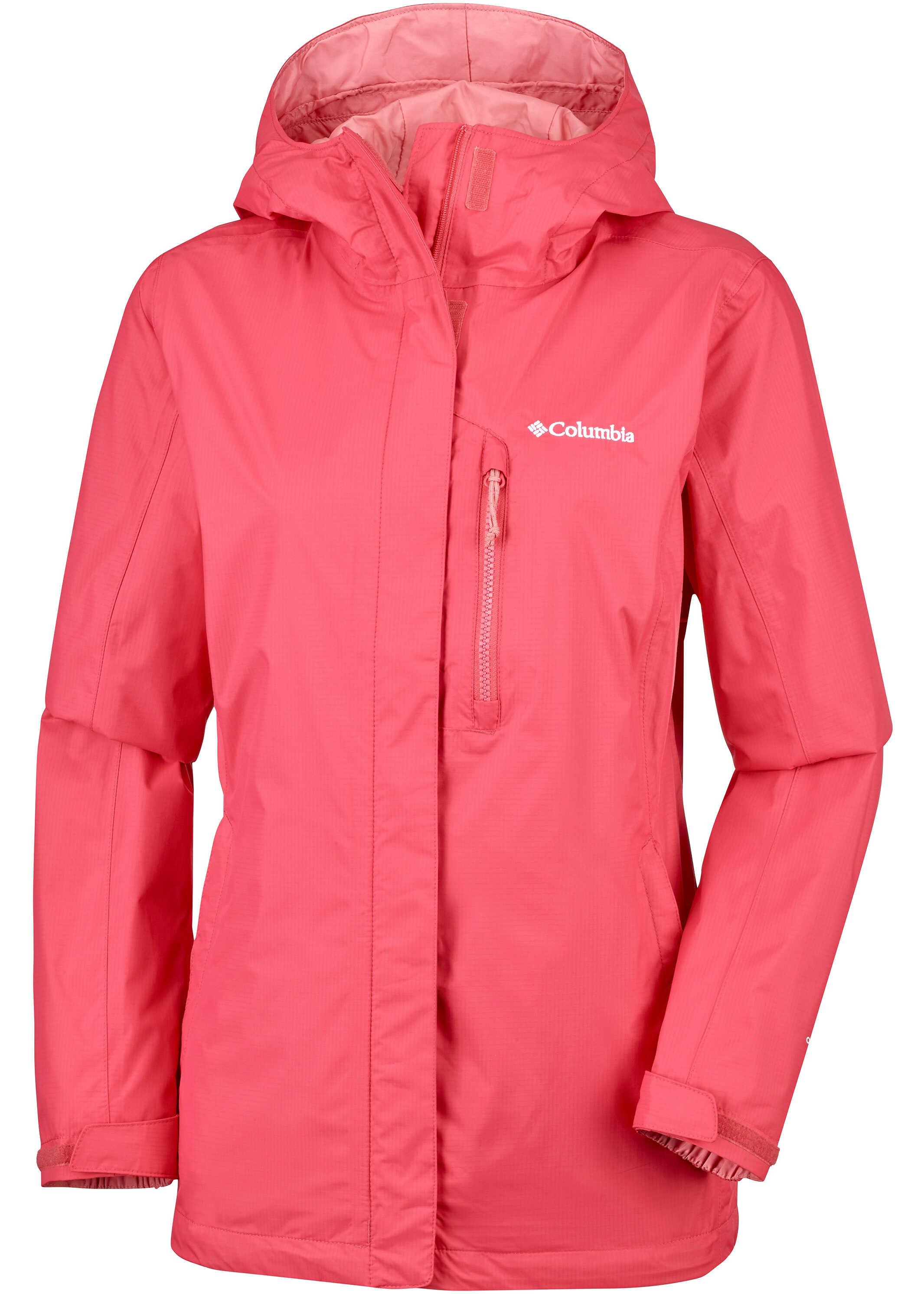 Columbia Pouring Adventure Jacket XK0165 Red Coral Coral Bloom
