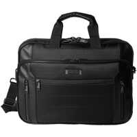 Genti de laptop & serviete An Easy Decision 5" Double Gusset Top Zip EZ-Scan Portfolio/Computer Case Barbati