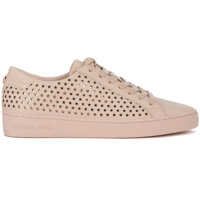 Tenisi & Adidasi Michael Kors Irving Pink Leather Sneaker With Micro Stars