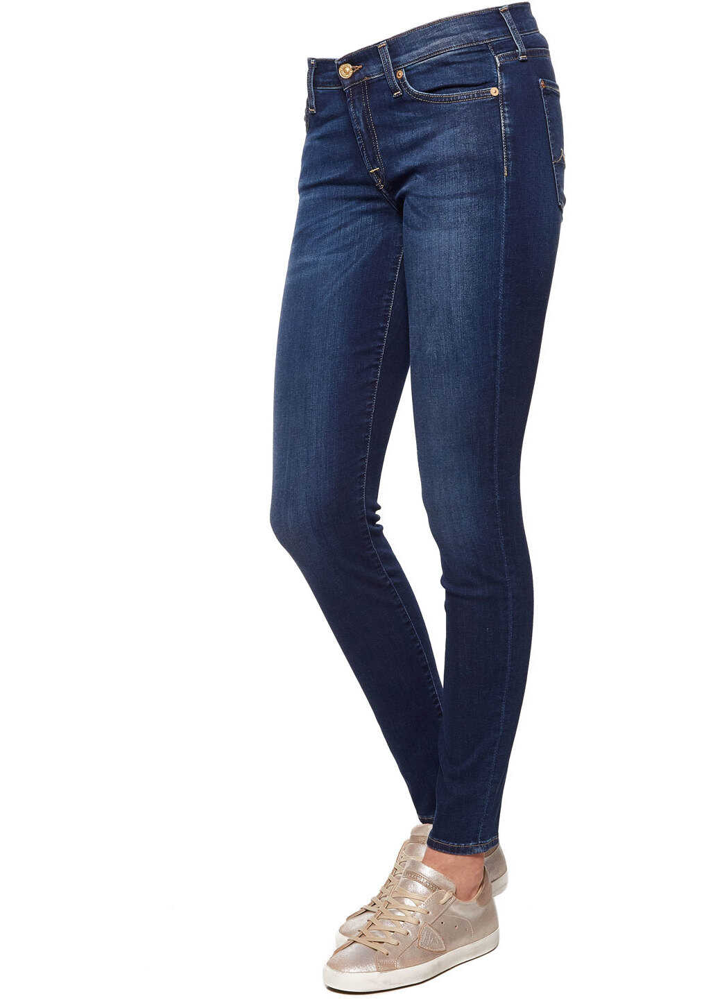 Blug 7 For All Mankind Skinny Jeans Blue