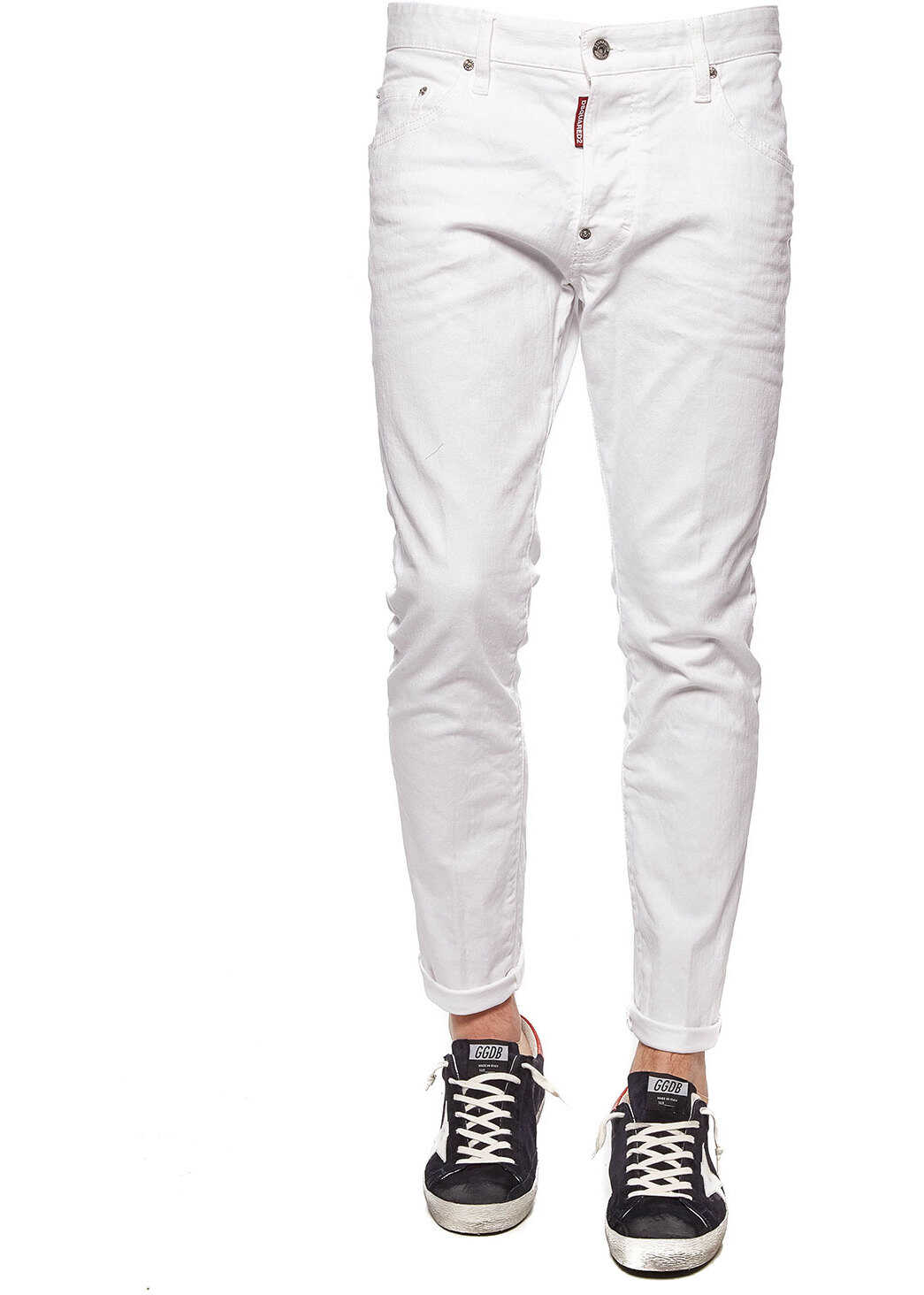 Blug DSQUARED2 Skater Jean White