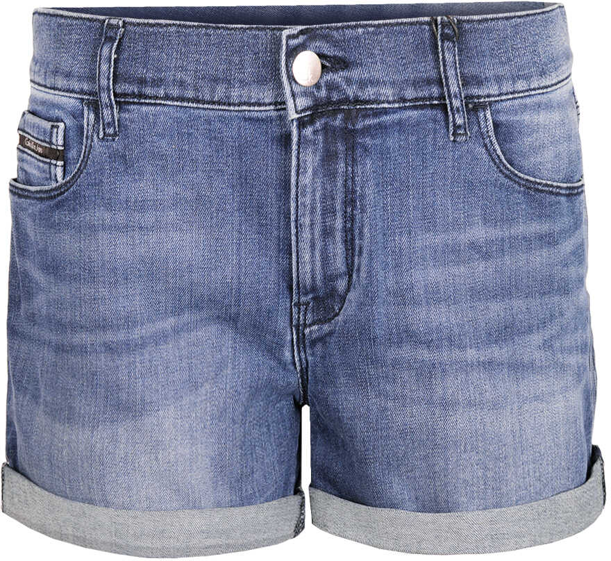 Pantalon Calvin Klein Szorty Niebieski