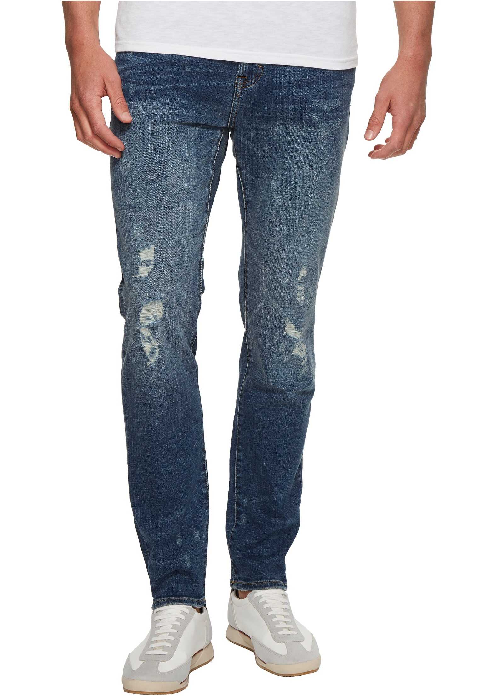 Blug U.S. POLO ASSN. Stretch Skinny Fashion Five-Pocket Jeans in Tint Tint