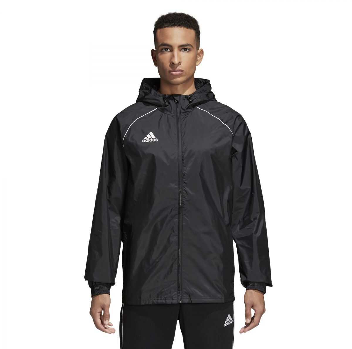 Bluza adidas CORE18 RN JKT BLACK/WHITE