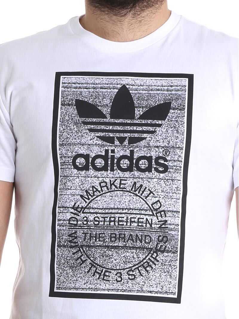 Tricou adidas Originals Traction Tongue T-Shirt White