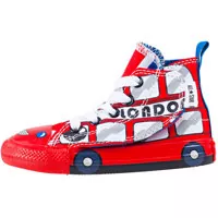 Tenisi & Adidasi Converse Chuck Taylor All Star Simple Step Hi Toddler Trainers In White Red