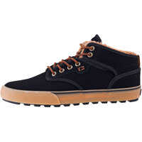 Ghete & Cizme Motley Mid Fur Chukka Boots In Black Gum Barbati