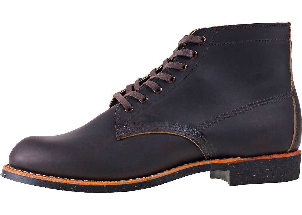 Red Wing Merchant Oxford Boots In Ebony Leather Brown