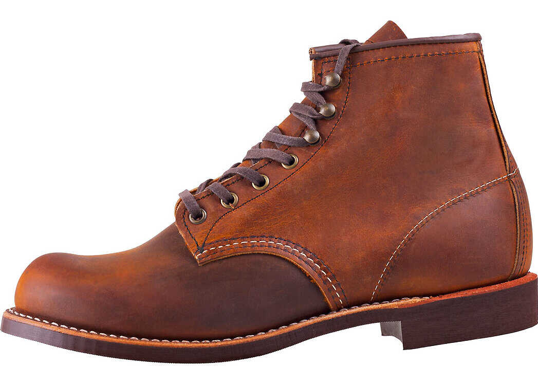 Red Wing Blacksmith Heritage Boots In Copper Tan