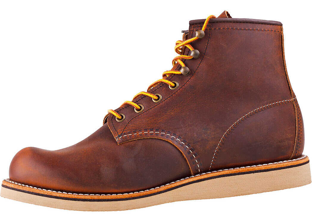 Red Wing Rover Heritage Boots In Copper Tan