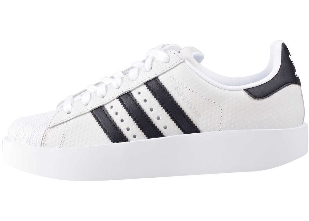 Tenis adidas Superstar Bold Trainers In White Black White