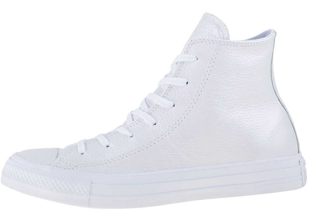 Tenis Converse Chuck Taylor All Star Hi Trainers In White White White