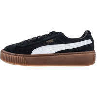 Tenisi & Adidasi Basket Platform Perf Gum Trainers In Black White Femei