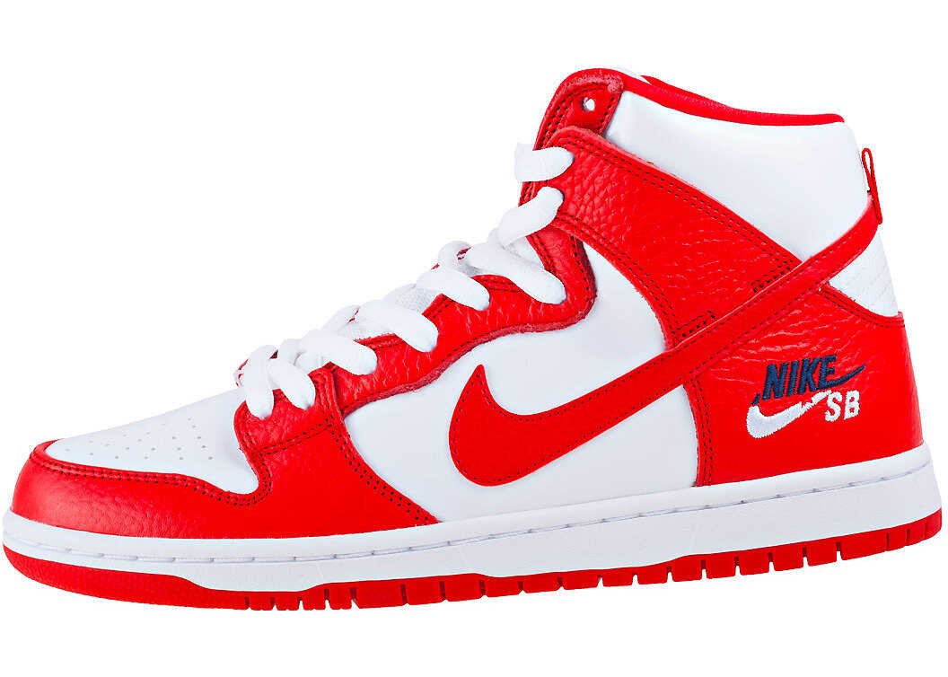 Tenis Nike SB Zoom Dunk Hi Pro Future Court Trainers In Red White Red