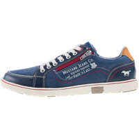 Tenisi & Adidasi Side Zip Low Top Trainers In Dark Blue Barbati