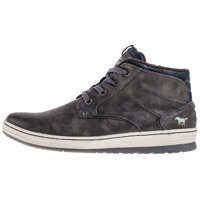 Ghete & Cizme Side Zip Sneaker Chukka Boots In Dark Grey Barbati