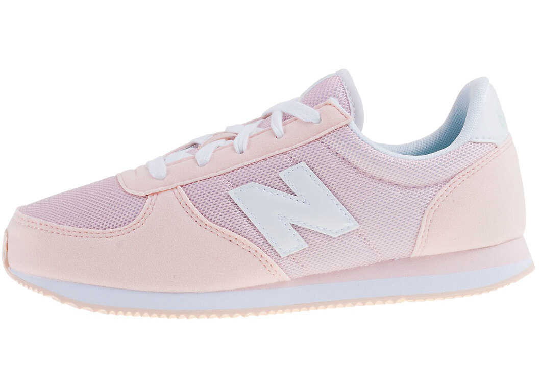 Tenis New Balance Classics Kl220 Grade School Kids Trainers In Pink White Pink