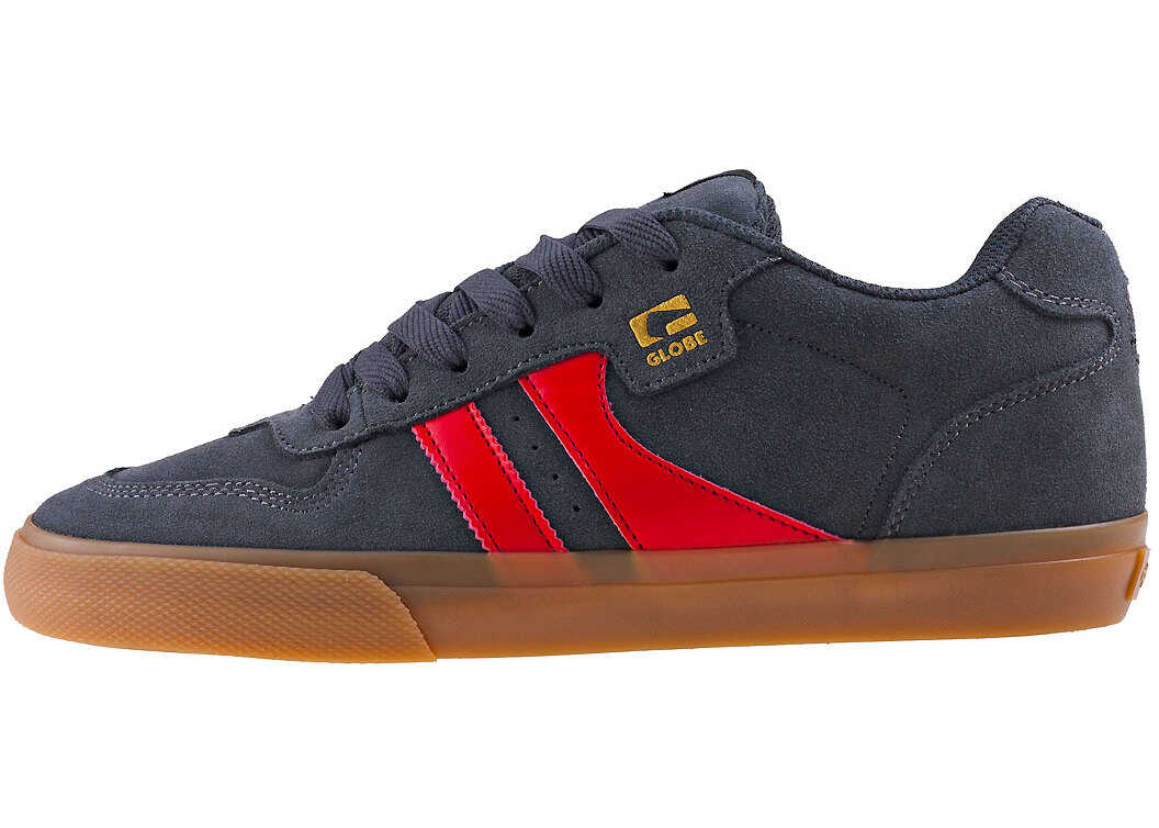 Tenis Globe Encore 2 Trainers In Charcoal Red Grey