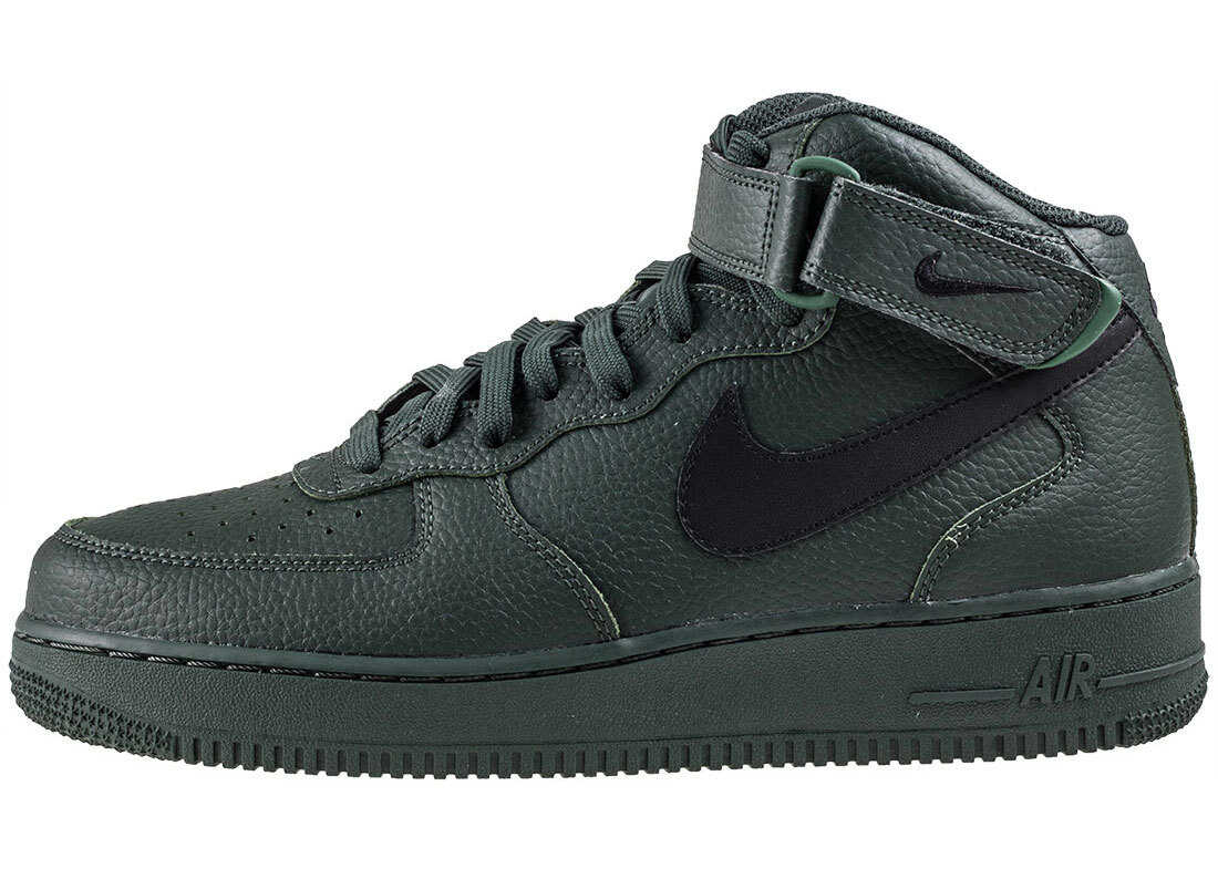 Tenis Nike Air Force 1 Mid 07 Trainers In Green Black Green