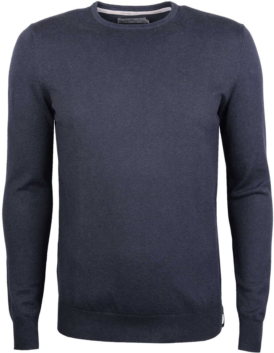 Pulover Calvin Klein Sweter Granatowy