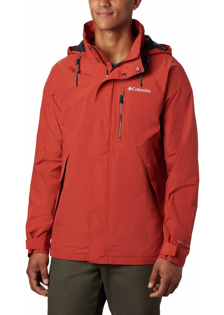 Columbia Good Ways Ii Jacket 1840731 Carnelian Red