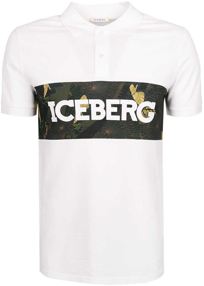 Tricou Iceberg Koszulka Polo Biały