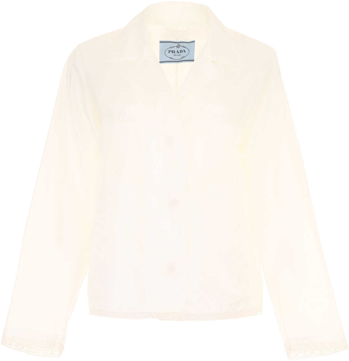 Geaca Linea rossa Nylon And Lace Jacket BIANCO