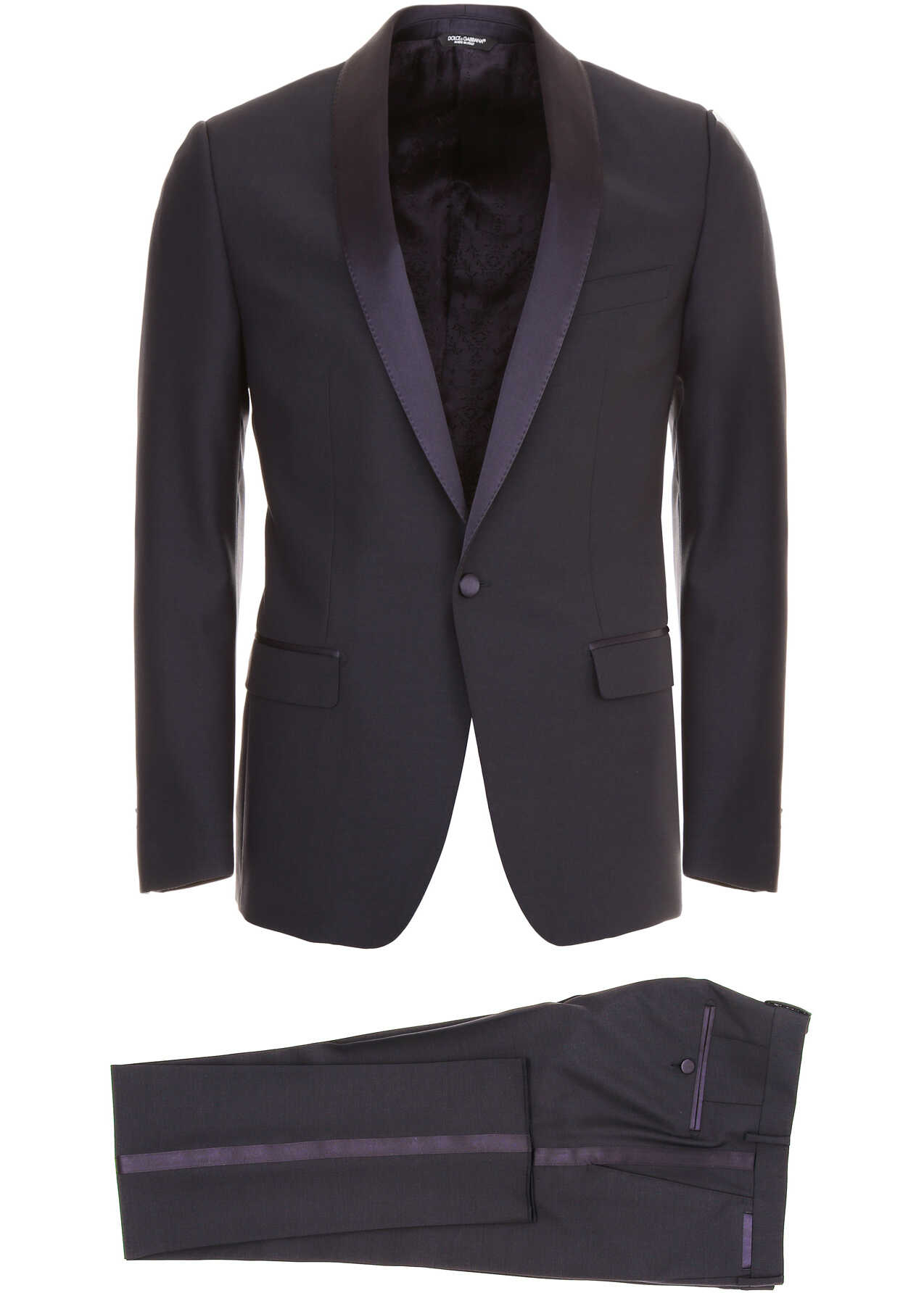 Costum Dolce & Gabbana Three-Piece Tuxedo BLU