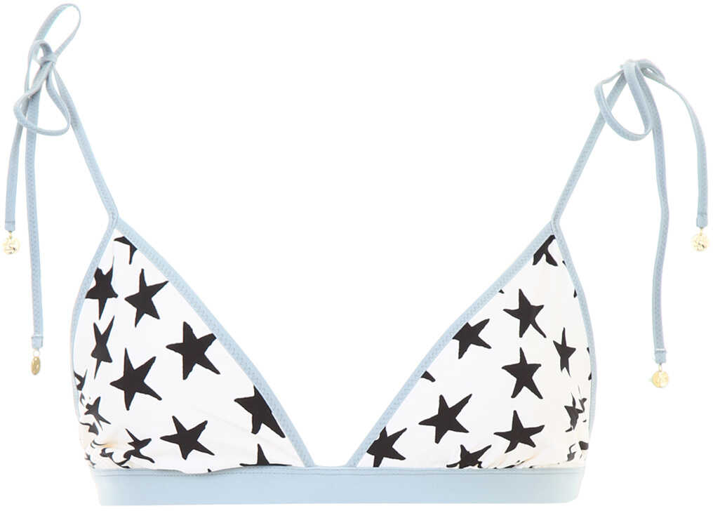 Costum Love Stories Uma Stars Bikini Top WHITE SAND STARS