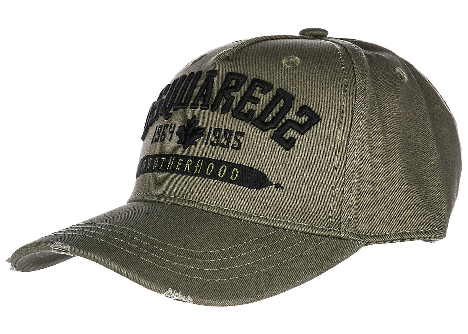 Caciula DSQUARED2 Cap Baseball Green
