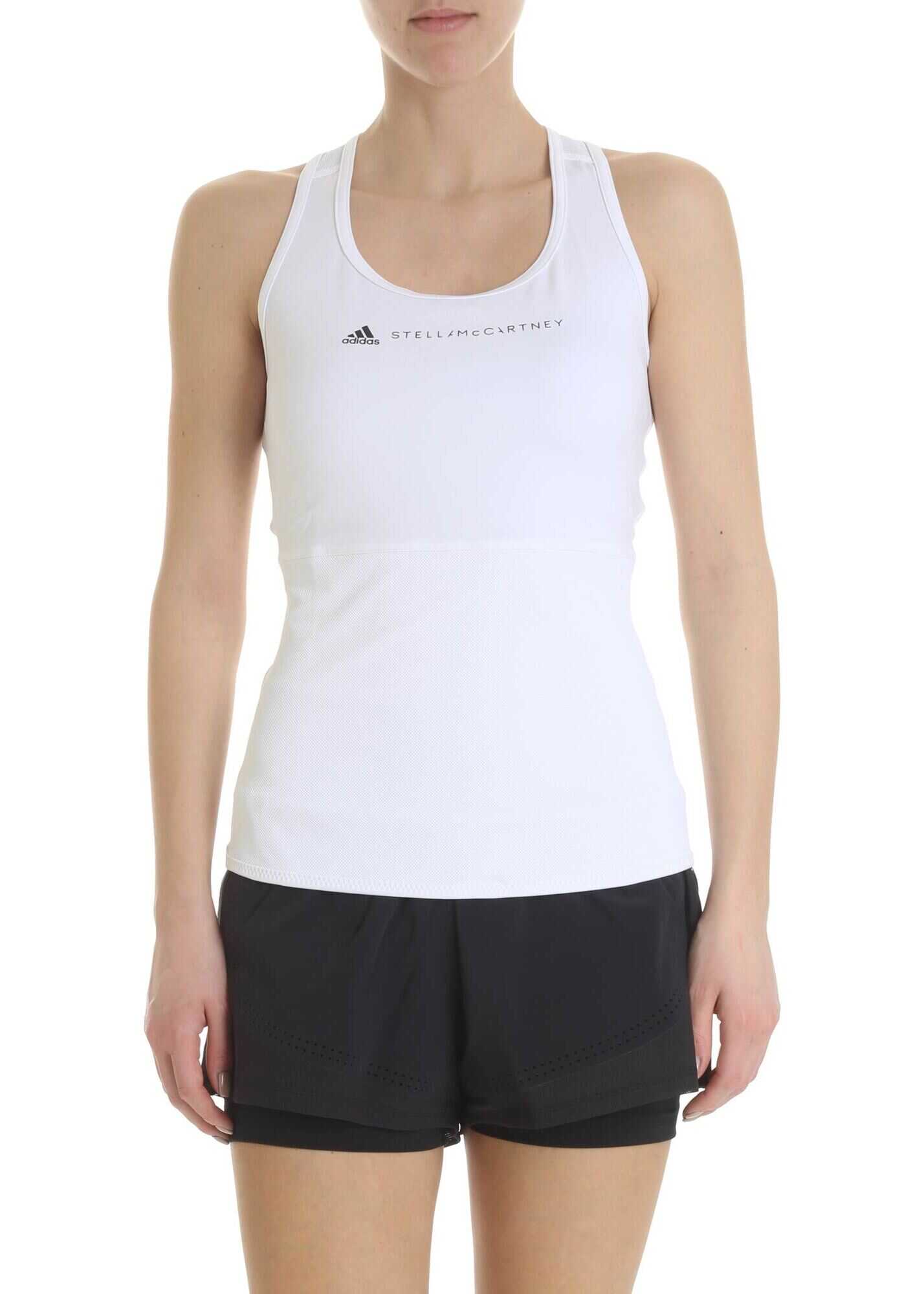 Bluza adidas by Stella McCartney White Performance Essentials Top White